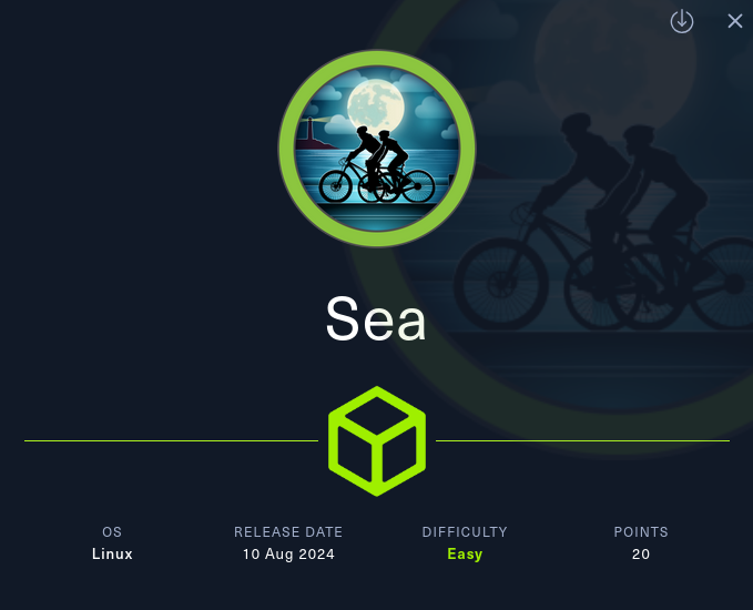 Sea hackthebox