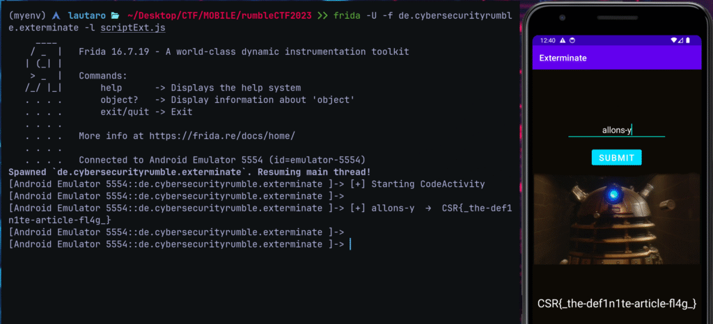 CyberSecurityRumble CTF